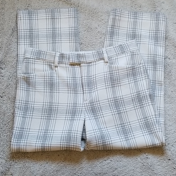 Zara Pants - Zara Woman trousers size 5 black white flare ankle